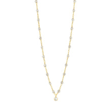 Gigi Clozeau - Collier sparkle Gigi Suprême, or jaune, 1 diamant, 42 cm