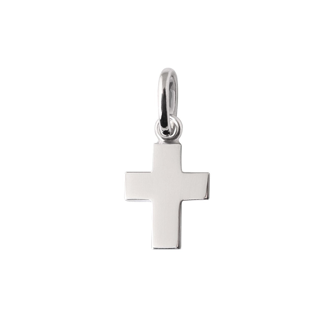 Gigi Clozeau - Pendentif Croix, or blanc