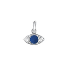 Gigi Clozeau - Anhänger Eye, Preußisch Blau, Diamanten, Weißgold
