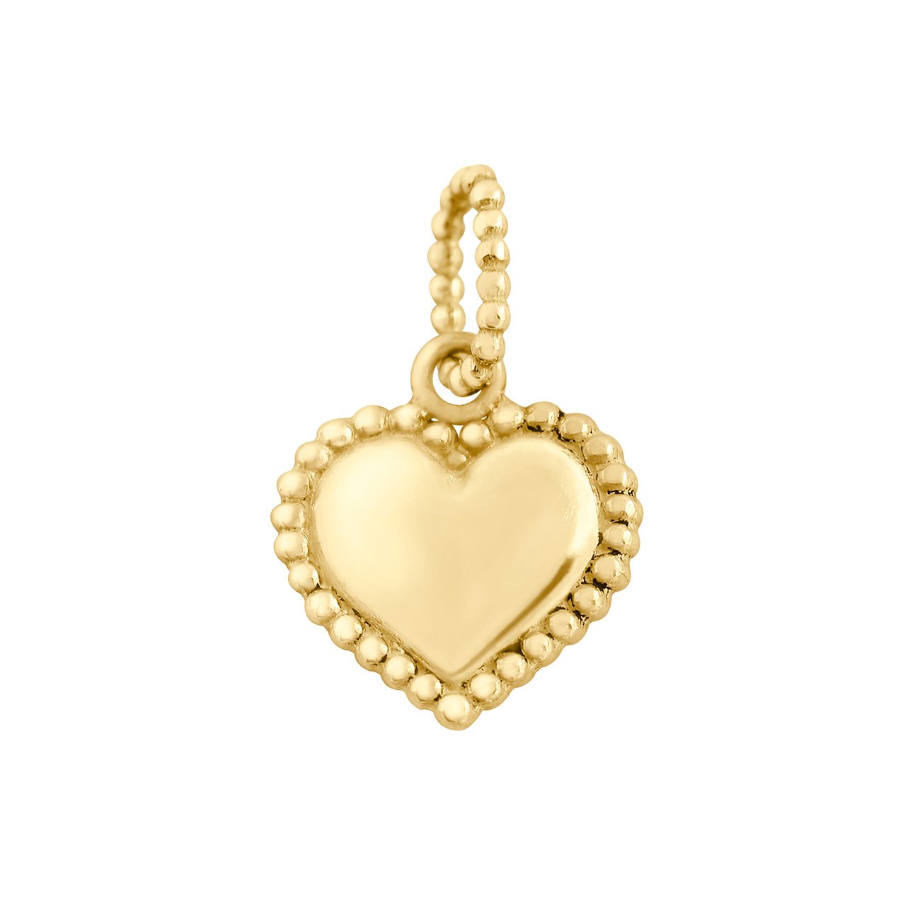 Gigi Clozeau - Pendentif Lucky Coeur, or jaune