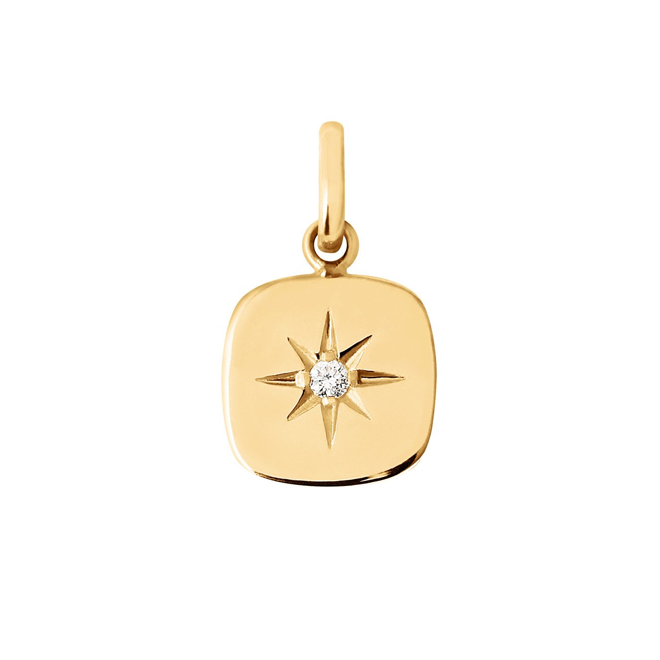 Gigi Clozeau - Pendentif Miss Gigi, diamant, or jaune