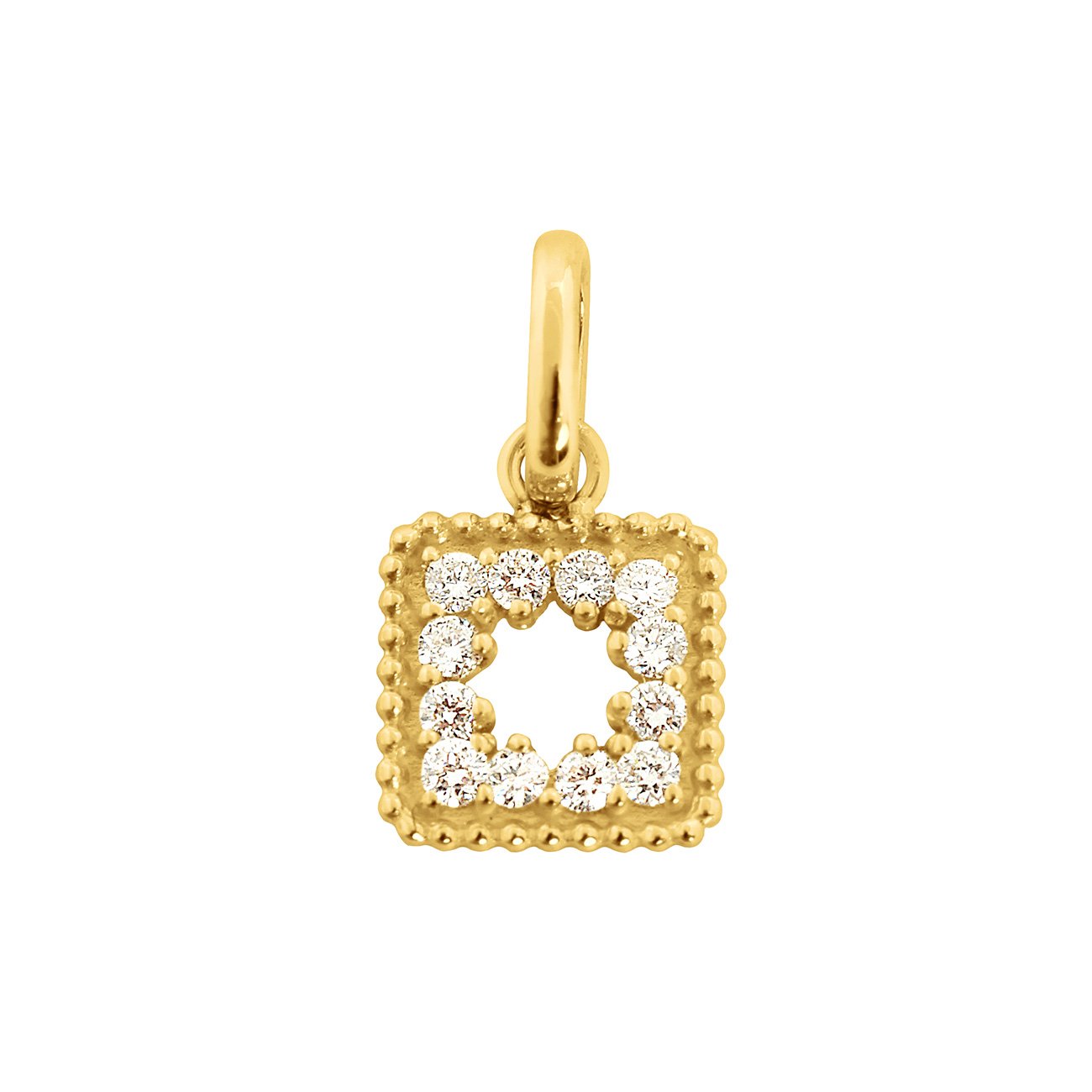 Gigi Clozeau - Pendentif Trésor, diamants, or jaune
