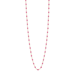 Gigi Clozeau - Sautoir bonbon Classique Gigi, or rose, 60 cm