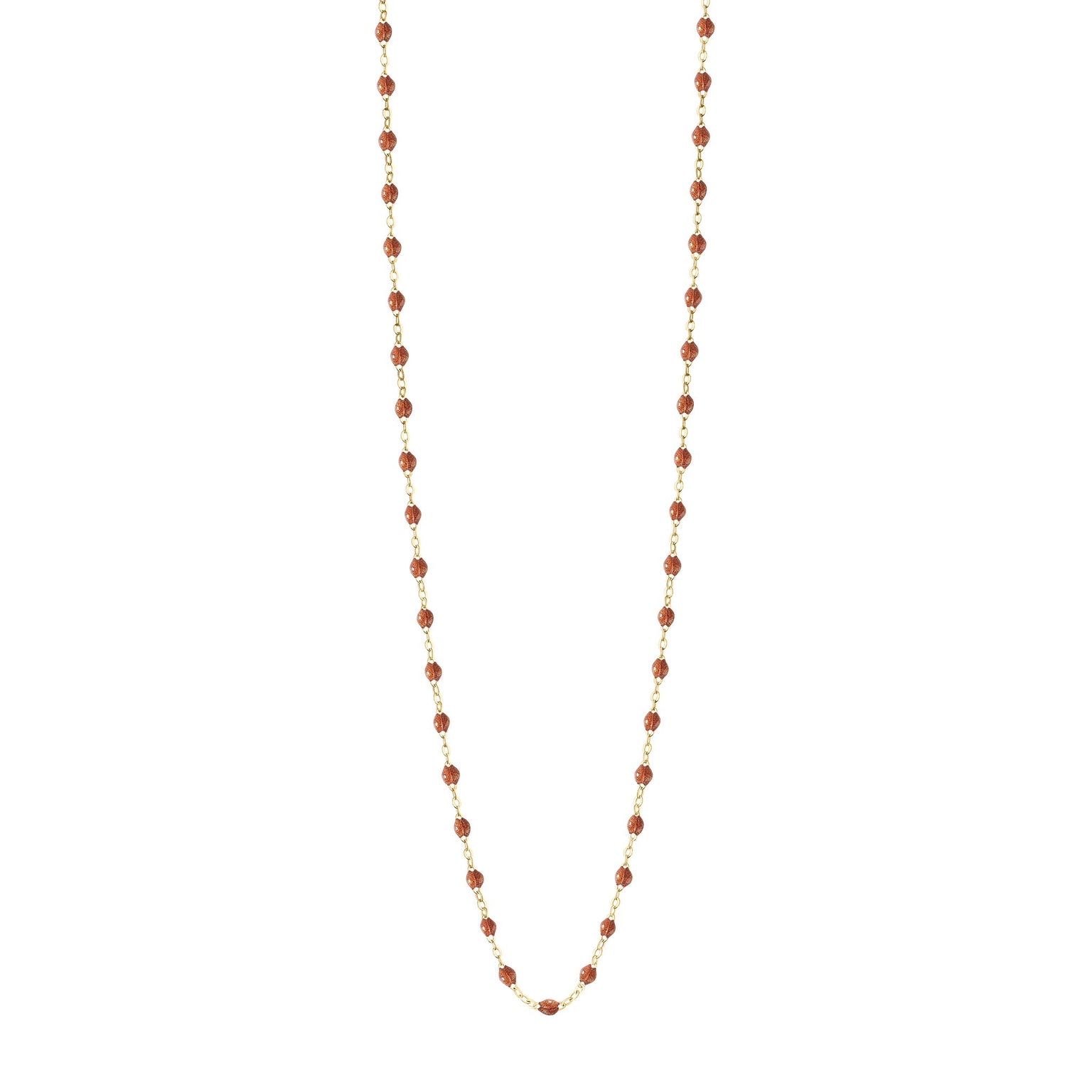 Gigi Clozeau - Sautoir fauve Classique Gigi, or jaune, 86 cm