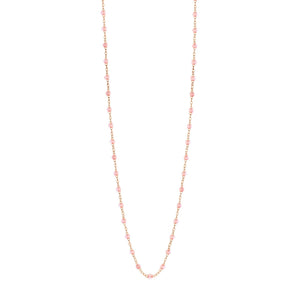 Gigi Clozeau - Sautoir rosée Classique Gigi, or rose, 60 cm